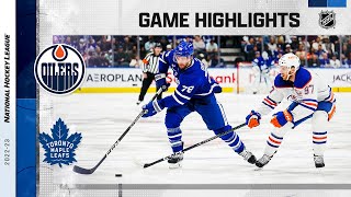 Oilers @ Maple Leafs 3/11 | NHL Highlights 2023