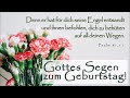 gottes segen zum geburtstag christliche geburtstagswünsche psalm 91 bibelvers zum geburtstag