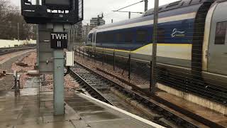 Eurostar 374 Departs St Pancras International with an amazing one tone 19/2/22