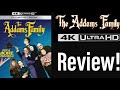 The Addams Family (1991) 4K UHD Blu-ray Review!