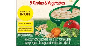 Nestle Cerelac 5 Grains of Vegetables with Iron