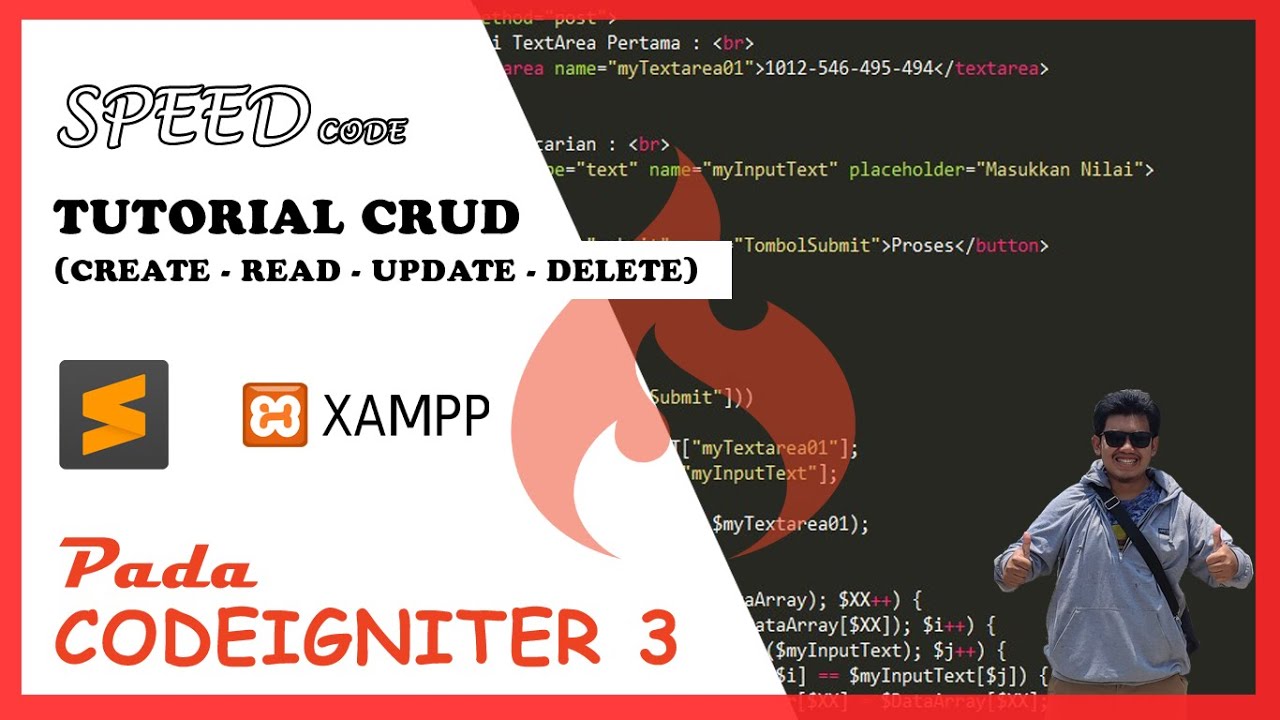 Tutorial Mudah CRUD (Create, Read, Update, Delete) Pada CODEIGNITER 3 ...