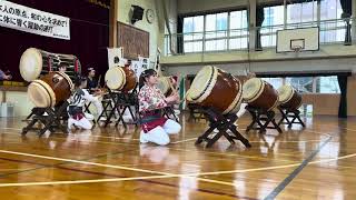 2024/11/17八王子いちょう祭り「太鼓まつり」雷神太鼓(楓)