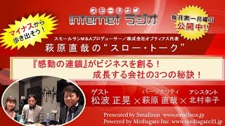 萩原直哉の“スロー・トーク”2015年9月7日放送