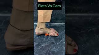 Crushing Crunchy & Soft Things by Flats | Flats vs Cars Toys | ASMR Sounds Compilation #Shorts
