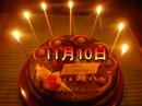 11月10日生まれのお誕生ムービー