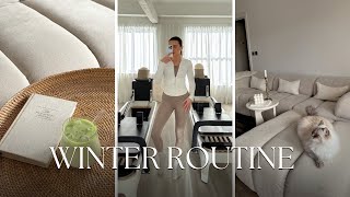 COSY WINTER ROUTINE | GOAL SETTING \u0026 HOME UPDATES