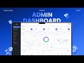 Responsive Admin Dashboard Using HTML CSS & JavaScript | Free Admin Dashboard Code