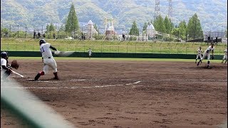 2018.4.14 高校野球 大阪桐蔭 宮本涼太君 【三塁打 \u0026 ホームラン】