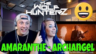 AMARANTHE - Archangel (OFFICIAL MUSIC VIDEO) THE WOLF HUNTERZ Reactions