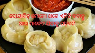 ଘରେ ସହଜ ରେ ବନାନ୍ତୁ ମୋମୋ‼️ SOYABEAN MOMOS/MEALMAKER MOMOS/COOK WITH GAYATREE/ODIA MOMOS RECIPE/MOMOS💯