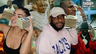 PEOPLE TRIED TO CANCEL THIS MAN! | DaBaby - Whole Lotta Money (FREESTYLE) [Official Video] REACTION