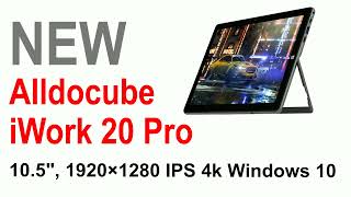 Alldocube iWork 20 Pro - 8GB RAM 128GB ROM 10.5 Inch Windows Tablet (link and coupon in description)