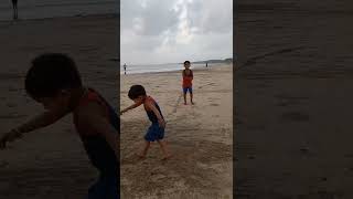 Full Enjoy in Beach ⛱😎😉😜|Chinchani Beach Full Enjoy | #SHORTS