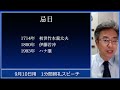 【9月10日用】1分間朝礼スピーチ●ネタ三本収録【落語メソッド】