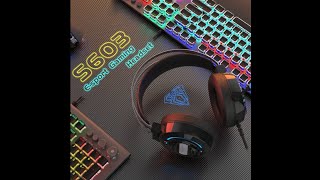 امبوكسنج سماعه  embossing  S603 headphone Aula s603 gaming