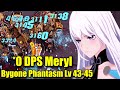 *0 DPS Meryl Carry Bygone Phantasm Floor 43-45 - Tower of Fantasy Global (With Huma Double Tank)