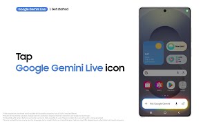 Galaxy S25: วิธีใช้งาน Gemini Live ให้เป็นผู้ช่วยส่วนตัว | Samsung