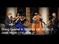 Haydn: String Quartet in G minor, Op.  20 No.  3 - Jasper String Quartet