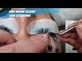 how to create a hybrid wispy full set *relaxing lash extension tutorial*