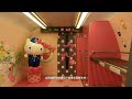 【鉄道旅】大人気 ハローキティ新幹線に乗車 hello kitty shinkansen