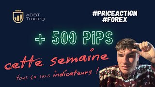 + de 500 PIPS la semaine dernière ! En pyjama... #priceaction