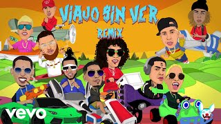 Jon Z - Viajo Sin Ver Remix (Lyric ) [feat. De La Ghetto, Almighty, Miky Woodz,