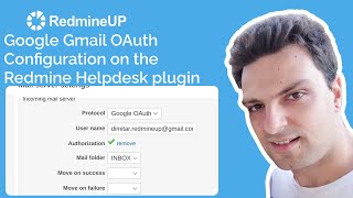 Gmail OAuth Configuration on the Redmine Helpdesk plugin