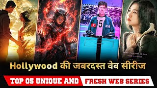 Top 5 unique \u0026 fresh Hollywood Web Series on netflix prime video in hindi