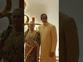 jaya bachchan smiles u0026 then poses with husband amitabh bachchan inside anant radhika s wedding