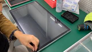 10point capacitive touch screen monitor assemble manual