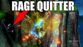 SALTY RAGE QUITTERS! | Xenoverse 2 Rage Quitter Compilation #1