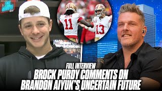 Brock Purdy Hints Brandon Aiyuk Might Be Leaving 49ers, Talks Secret To His NFL