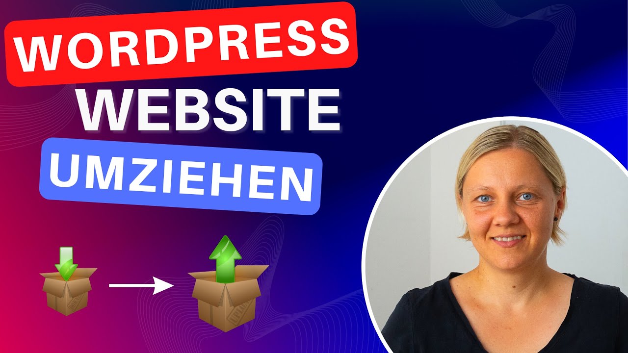 WordPress Website Umziehen 👉 Schritt-für-Schritt Anleitung - YouTube