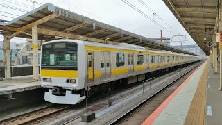 【ホームドア設置後 ATOS更新❓】中央総武線 JB37 稲毛駅 スマートホームドア設置準備