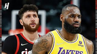 Los Angeles Lakers vs Portland Trail Blazers - Full Game Highlights | February 9, 2022 NBA Season