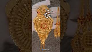 1Gram gold plated long ranihar collection at wholesale prices #longnecklacedesign #goldplated