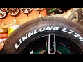 Best alloy wheels & Linglong Tyres 165/70R12 complete set Sale price in karachi | imported tyre