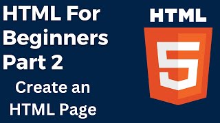 How to Create an HTML Page Using a Text Editor (VS Code)