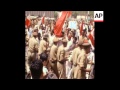 SYND 7-4-70 ANTI GOVERNMENT DEMONSTARTION IN NEW DELHI