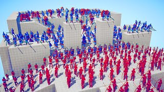 200x ACIENT ARMY 👑 vs ⚔️ 100x MELEE \u0026 RANGED ARMY / Totally Accurate Battle Simulator ( TABS )