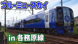 【祝創業130周年】ブルーミュースカイ in 各務原線【名鉄】