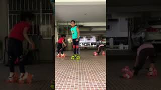 How to stand up on Roller Skates | Demo by Students #GuwahatiRollers #rollerskating #inlineskating