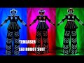 Women Robot Suit LED Stilt Skirt Kryoman Robot Suit Event Trajes De