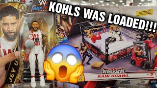 KOHL'S WAS LOADED WITH NEW WWE FIGURES + PLAYSETS! TOY HUNT FOR CHRISTMAS GIFTS