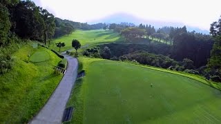 【ゴルフ場空撮】夜須高原カントリークラブ 南コース HOLE4　【Drone】YASUKOUGEN Country Club South