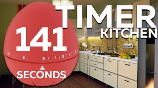 141 seconds Cooking timer | 2min 21sec Egg TIMER