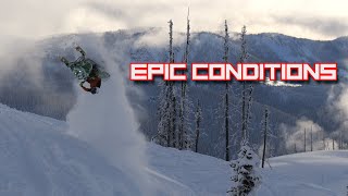 Epic Conditions Revelstoke BC Snowmobiling