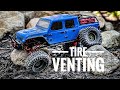 Tire Venting 101: how to vent your 1.0 tires on the Axial Scx24