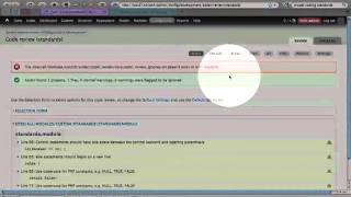 27. Using the Coder module to find problems (a Drupal how-to)